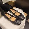 29.9元/2双 平底方头玛丽珍包头单鞋女鞋子春秋新款法式百搭配裙子温柔晚晚鞋 商品缩略图8