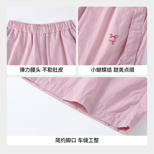 女童梭织单裤夏季新款安奈儿童装EG626714 商品图4