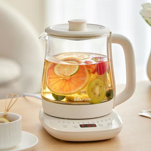 【自营】小熊(Bear)养生壶 煮茶壶 不锈钢恒温壶花茶壶 办公家用保温电热水壶1.5L大容量煮茶器烧水壶0胶水 YSH-J15T9全密封0胶水全钢上盖智能预约保温 商品图0