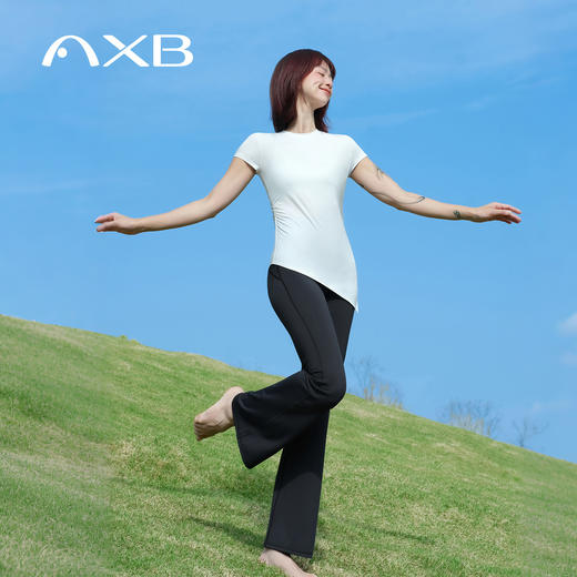 爱暇步2026夏季新款瑜伽服短袖女速干上衣普拉提训练运动健身t恤 商品图4