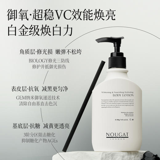 【预售4.17陆续发货】NOUGAT敦集 果酸焕白身体乳200g 商品图1
