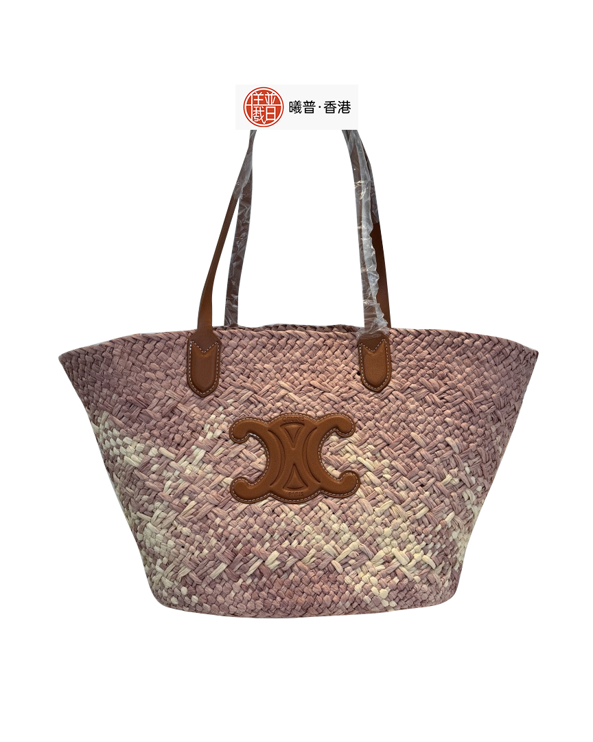 logo拉菲草手编包fe008