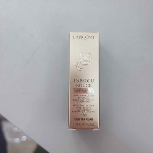 兰蔻菁纯柔雾哑光唇釉188 商品图0