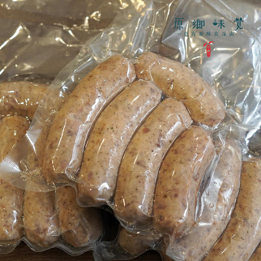 生态黑猪肉黑胡椒味烤肠（基地直发-顺丰包邮）| 380g（4-5根），来自贵州大山，生产者：贵州瓢虫【合作生产，公平贸易】 商品图8