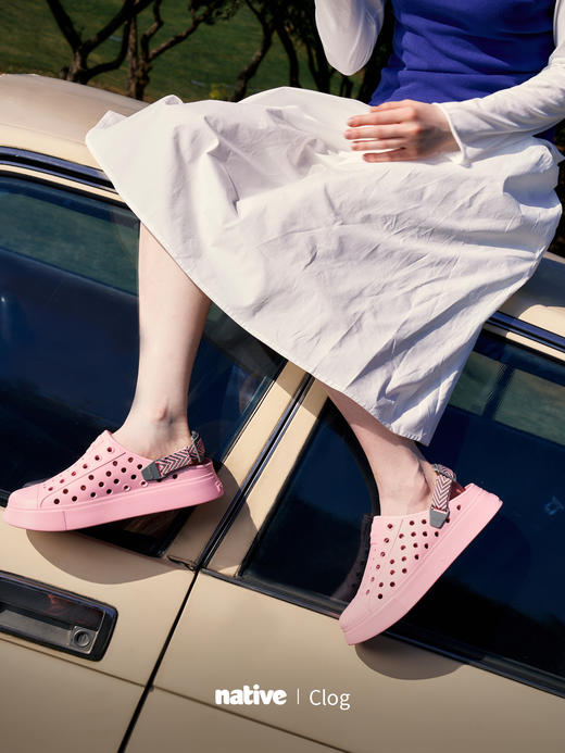 [2026]native新款洞洞鞋clog沙滩拖鞋凉鞋厚底增高情侣款 商品图6