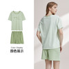 【79元超值新品】【秀黛】女圆领短袖套装棉混纺挺括撞色萌宠元气少女感女士夏季睡衣家居服W2551065T【门店同款】 商品缩略图3