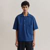 A Kind of Guise TAITA SHIRT 意大利制蓝染宽松剪裁短袖衬衫 商品缩略图0