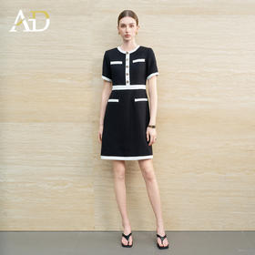 AD小香风连衣裙女夏2026新款今年流行爆款高级感大方得体漂亮裙子