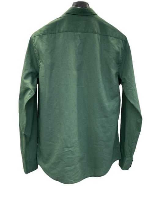 男款刺绣亚麻长袖衬衫lv015 商品图1