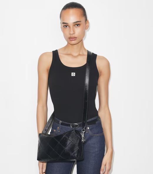 TORY BURCH 斜挎包女  183831-001-F 黑色. 商品图1