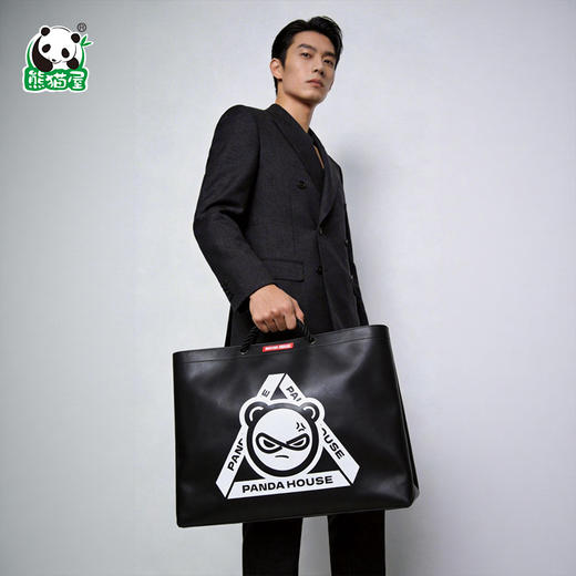 熊猫屋PANDAHOUSE 欧不小子时尚单肩包 2款可选 商品图2