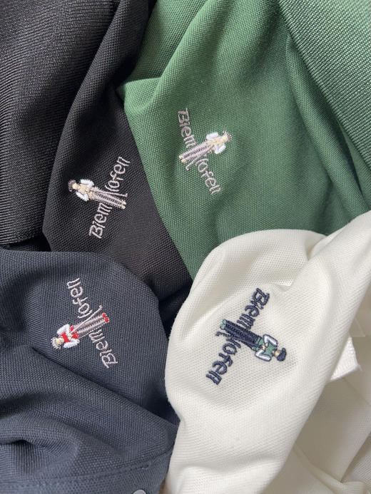 原单正品比音勒芬珠地网眼刺绣小人polo短袖，四个色170-190 商品图1