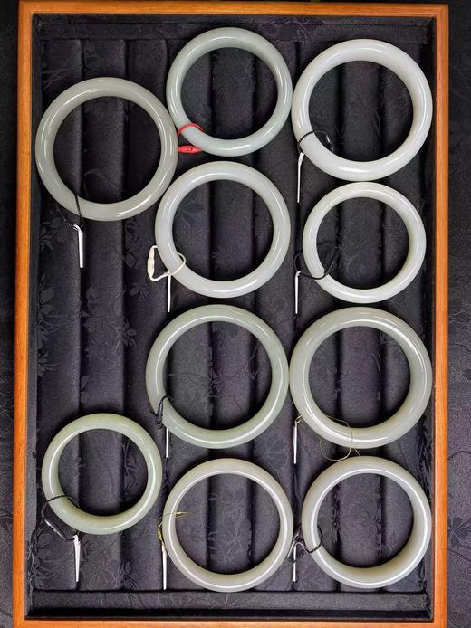 【ZOXE专属】青白玉 手镯合集，3-5天发货，48小时鉴赏期 商品图1