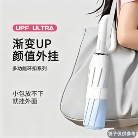 【颜值外挂❗️渐变环扣全自动晴雨两用伞】便携挂伞 晴雨两用 一秒开收 女太阳伞防晒防紫外线遮阳便携男加大号雨伞