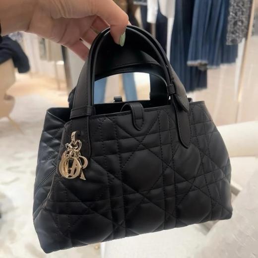 重磅渠道   Toujours中号    藤格纹手提包 多功能包 单肩包 托特购物袋 商品图3