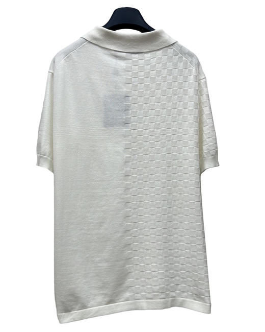 男款拼接针织短袖Polo衫ba 商品图1