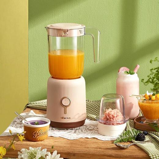 【自营】小熊(Bear) 辅食机婴儿宝宝料理机多功能家用小型破壁机奶昔机破壁机料理机 LLJ-C10S2双杯双杯分打生熟分开细腻搅打一键操作 商品图1