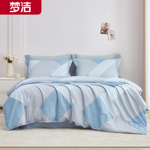 梦洁 纯棉印花四件套都市幻梦 商品图0