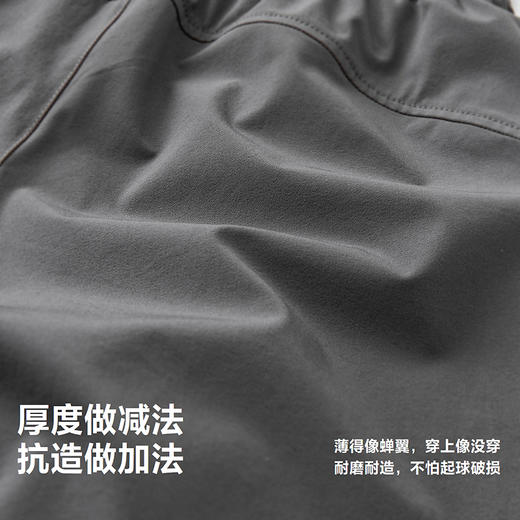 [轻风不勒裤]迷你巴拉男女童儿童裤子夏吸湿速干凉感网眼轻薄短裤 商品图2
