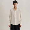 A Kind of Guise FULVIO SHIRT意大利制丝棉亚麻混纺宽松长袖衬衫 商品缩略图0
