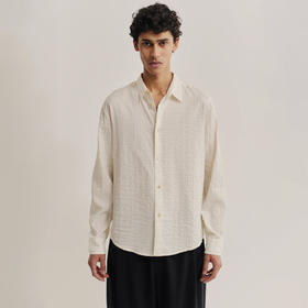 A Kind of Guise FULVIO SHIRT意大利制丝棉亚麻混纺宽松长袖衬衫