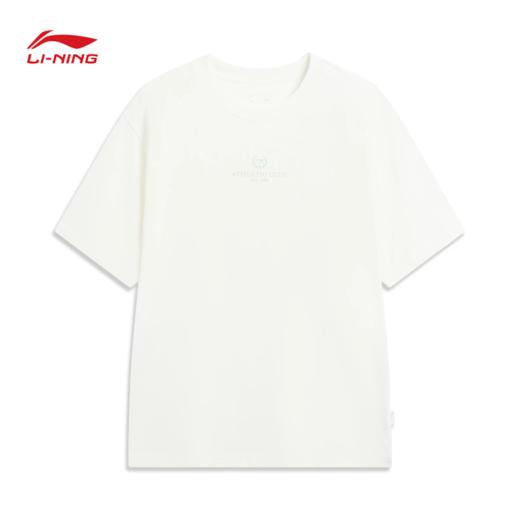 李宁男子冰感舒适宽松短袖文化衫AHSW285 商品图3