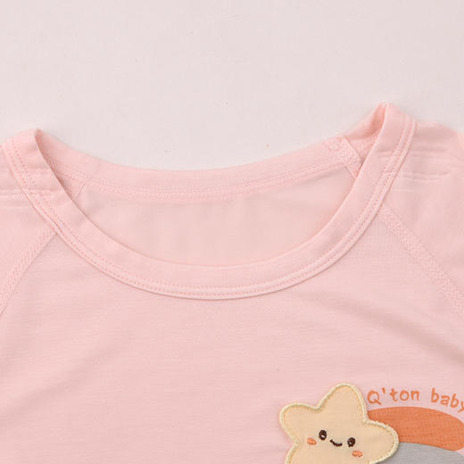 棉果果夏季新品女童卡通防蚊5A抗菌莫代尔套头套装M221302426221 商品图2