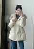 【门店同款】ENJOY冬季狐狸毛领连帽羽绒服 168995751 商品缩略图2