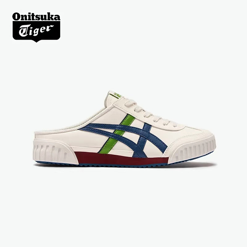 【经典款】Onitsuka Tiger/鬼塚虎MACHUATION SABOT春夏休闲半拖鞋 男女同款 4色可选