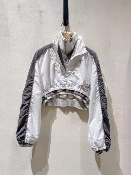 女款拼接立领上衣ba019 商品图0