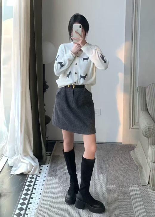 【门店同款】ENJOY冬季高级感毛呢半裙 167297213 商品图0