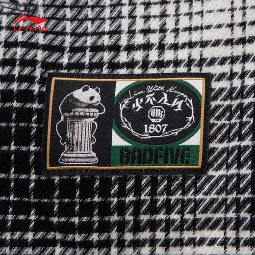李宁反伍BADFIVE少不入川 x 1807联名系列男子宽松衬衫外套AFDVH89 商品图8