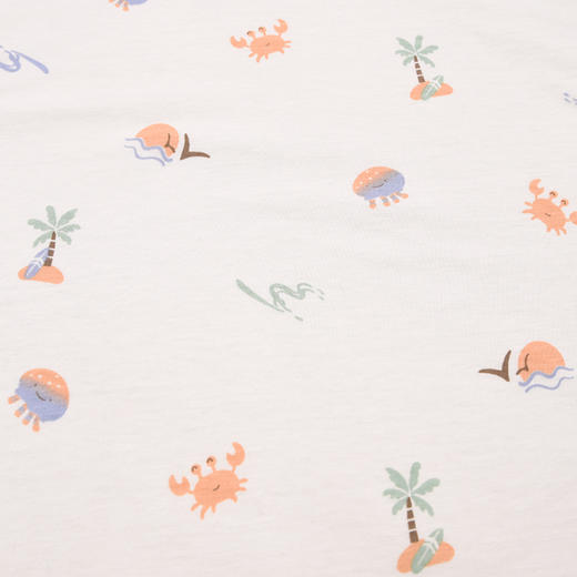 棉果果夏季新品男童女童凉感防蚊5A抗菌新生儿抱被M205550200131 商品图4