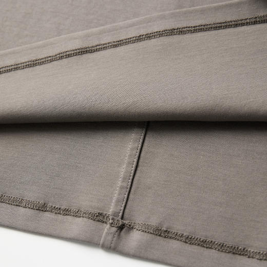 ROMI STUDIO 百搭宽松圆领休闲纯色简约打底短袖T恤女RWCRSM1715 商品图4