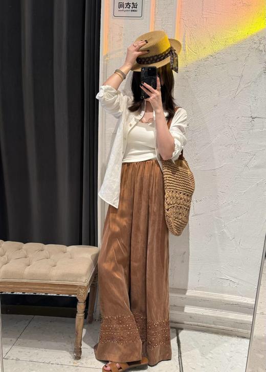 【门店同款】ENJOY夏季正肩亚麻衬衫 170593523 商品图4