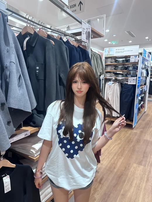 <曾小咸推荐>4.11新品上新 260G纯棉川久波点爱心短袖  日常109！！ 活动价79！！【预售款，预计3-15天发货】 商品图7