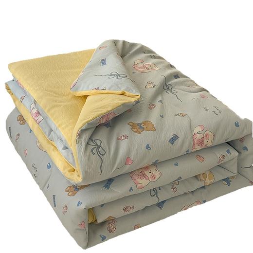 【柔软亲肤！云感棉】A类母婴级裸睡纯棉夏被ins小清新全棉云感棉超柔软空调夏季薄被子。xb 商品图4