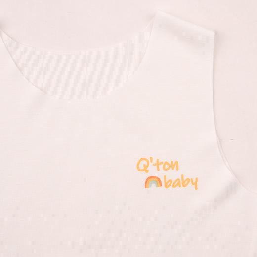 棉果果夏季新品男童女童中大童大码防蚊5A抗菌随心裁无痕背心M201170426229 商品图1