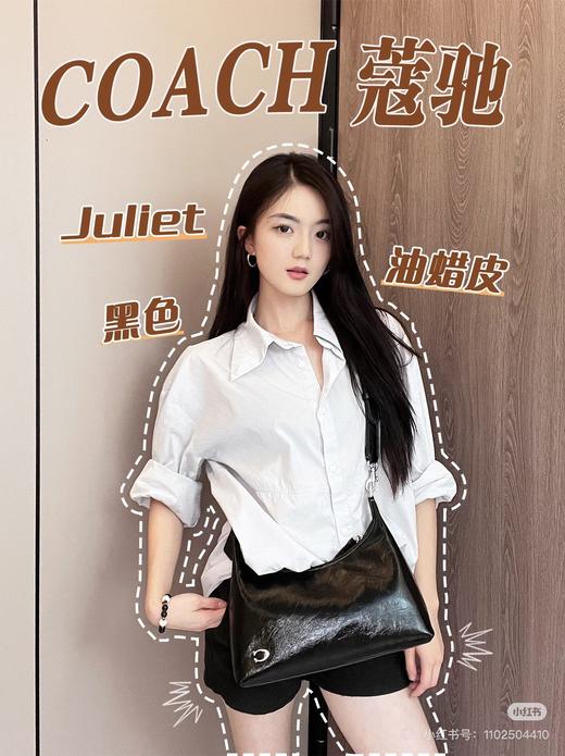 Coa家JULIET系列！油蜡牛皮月牙包 商品图0
