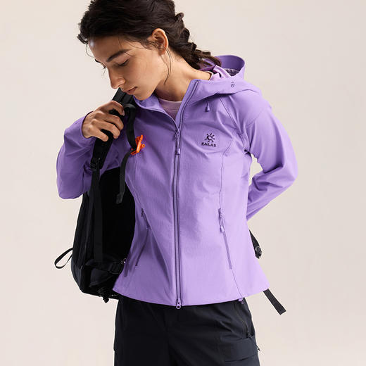 KAILAS凯乐石 女款M8连帽软壳外套 KG2619206 商品图3