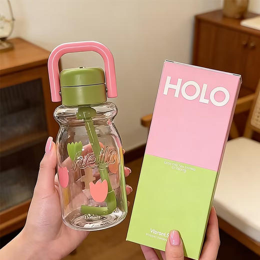 DM630ml缤纷春日小奶杯塑料杯-纪念日百货门店同款170543307 商品图0