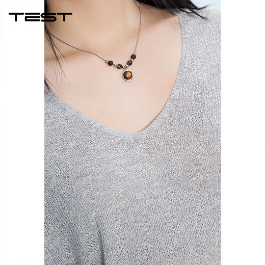 夏上新V领收腰遮肉显瘦不挑身材百搭通勤针织衫1262067 商品图2