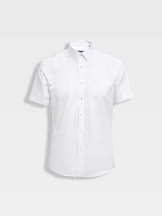 callisto 140支高支棉松弛感短袖衬衫 商品图0