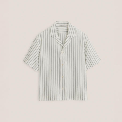 A Kind of Guise SAMATA SHIRT 意大利制棉亚麻混纺宽松剪裁衬衫 商品图4