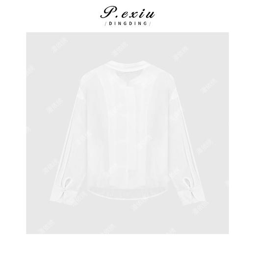 04-3潘依绣丁丁宠粉100%麻新中式国风设计高级感衬衫外套 T2505 商品图1