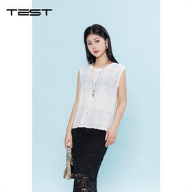 夏上新宽松显瘦气质通勤蕾丝百搭气质针织衫1262068