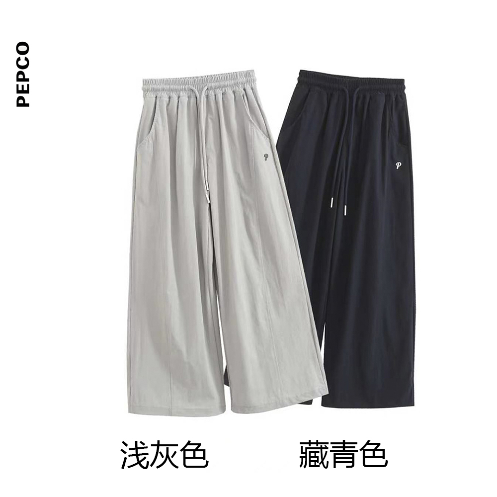 415-童梭织单长裤