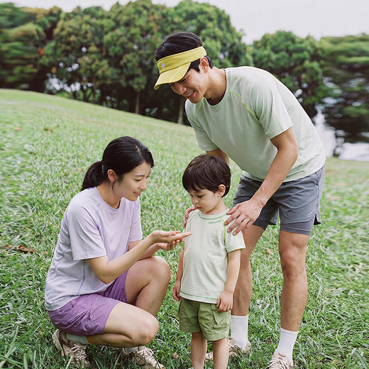 【植物肌】迷你巴拉巴拉儿童短袖T恤一家三口速干亲子装夏季新品 商品图3