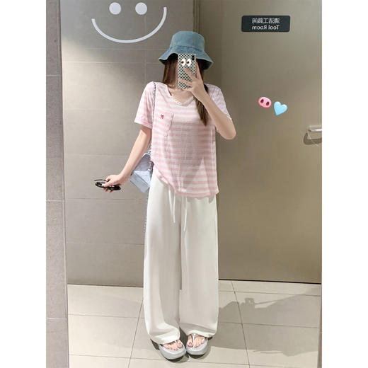 <曾小咸推荐>4.13现货秒杀 ！微信超特价！韩系直筒休闲裤 日常179.99 立减110 秒杀69.99！！ 商品图3