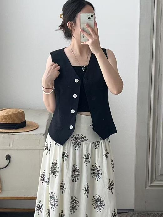 【门店同款】ENJOY夏季复古文艺气质套装 163595221 商品图2